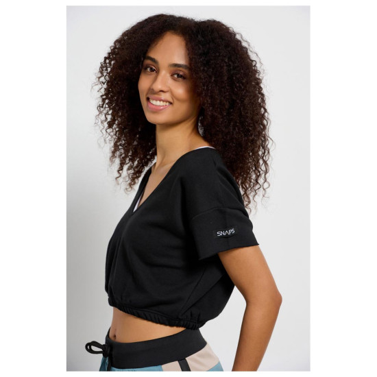 Bodytalk Γυναικεία κοντομάνικη μπλούζα Cropped